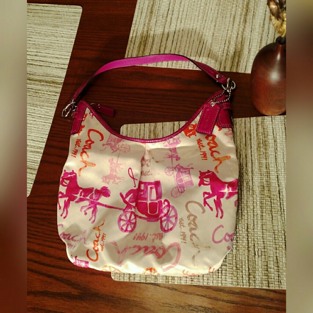 Coach carriage shoulder bag rare